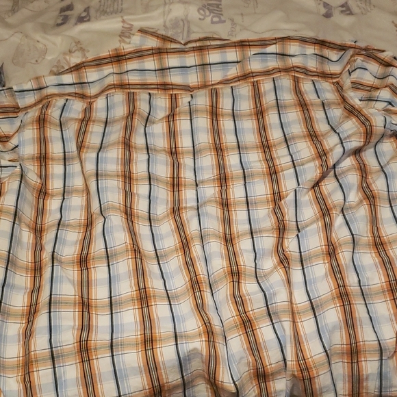 Plaid Short Sleeve Men's Shirt - Picture 3 of 3